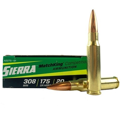 Sierra Matchking Competition .308 Winchester 175 Gr. Hollow Point- Box of 20