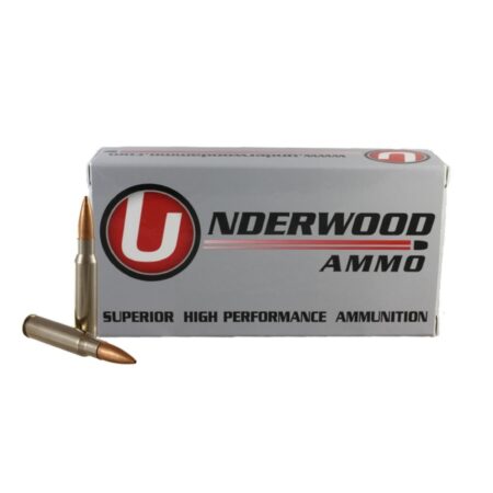 Underwood .308 Winchester 168 Gr. Hollow Point Boat Tail- Box of 20