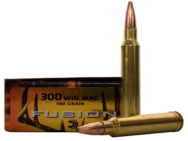 Federal Fusion .300 Winchester Magnum 180 Gr. Bonded Soft Point- Box of 20