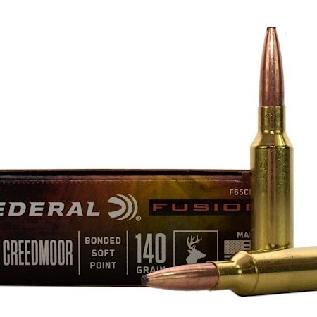 Federal Fusion 6.5 Creedmoor 140 Gr. Bonded Soft Point- Box of 20