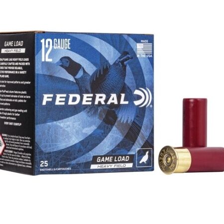 Federal Game Load Heavy Field 12 Gauge 2-3/4" 1-1/4 oz #5 Shot- Box of 25