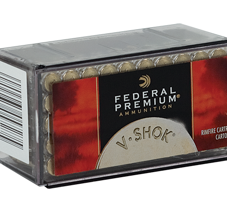 Federal Premium V-Shok .22 Magnum Rimfire 30 Gr. Speer TNT Jacketed Hollow Point- Box of 50