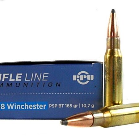 Prvi Partizan .308 Winchester 165 Gr. Pointed Soft Point Boat Tail- Box of 20