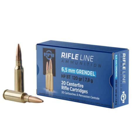 Prvi Partizan 6.5 Grendel 120 Gr. Hollow Point Boat Tail- Box of 20
