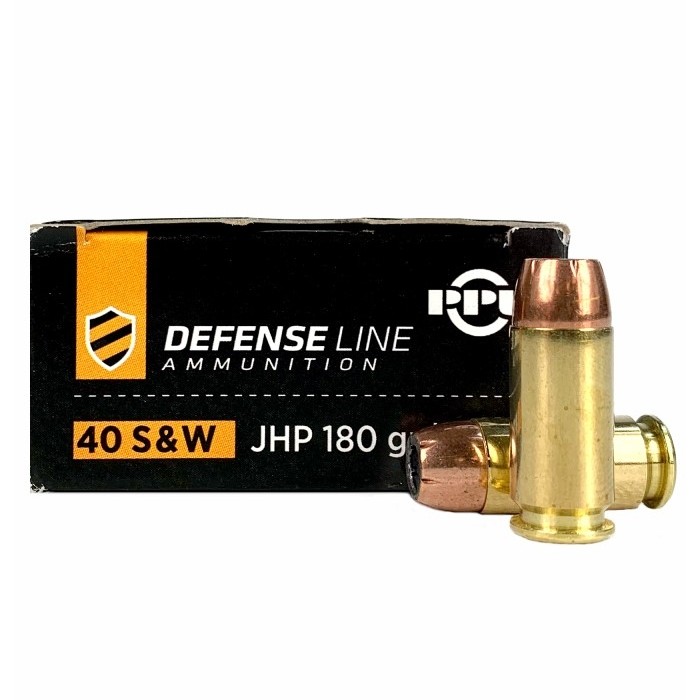 Prvi Partizan Defense .40 S&W 180 Gr. Jacketed Hollow Point- Box of 50