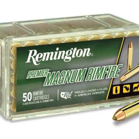 Remington Premier .17 HMR 17 Gr.  AccuTip-V Boat Tail- Box of 50