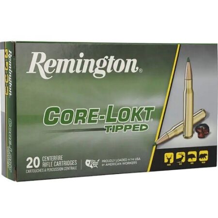 Remington Core-Lokt Tipped .30-06 Springfield 165 Gr. Core-Lokt Polymer Tip- Box of 20