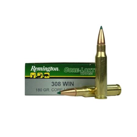 Remington Core-Lokt Tipped .308 Winchester 180 Gr. Core-Lokt Polymer Tip- Box of 20