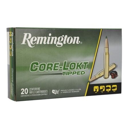 Remington Core-Lokt Tipped 7mm Remington Magnum 150 Gr. Core-Lokt Polymer Tip- Box of 20