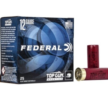Federal Top Gun Sporting 12 Gauge 2-3/4" 1 oz #7-1/2 Shot- Box of 25