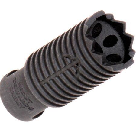 an image of the product Troy Industries AR-10, DPMS LR-308 7.62mm Claymore Muzzle Brake- 5/8"-24 Thread- Matte - SBRA-CLM-06BT-0