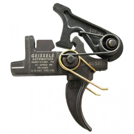Geissele Hi-Speed Match Universal Rifle Adjustable Trigger Group AR-15, LR-308 Small Pin .154" Two Stage- Matte