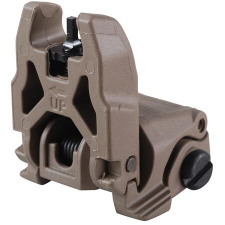 an image of the product MAGPUL MBUS Gen 2 Flip-Up Front Sight Handguard Height AR-15 Polymer- FDE - MAG247-FDE