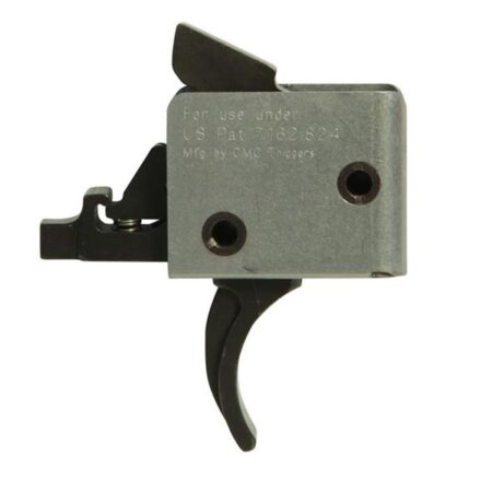 CMC Triggers AR-15, LR-308 1-3 Match Grade Drop-In Two Stage Trigger Group- Small Pin 0.154"- Curved