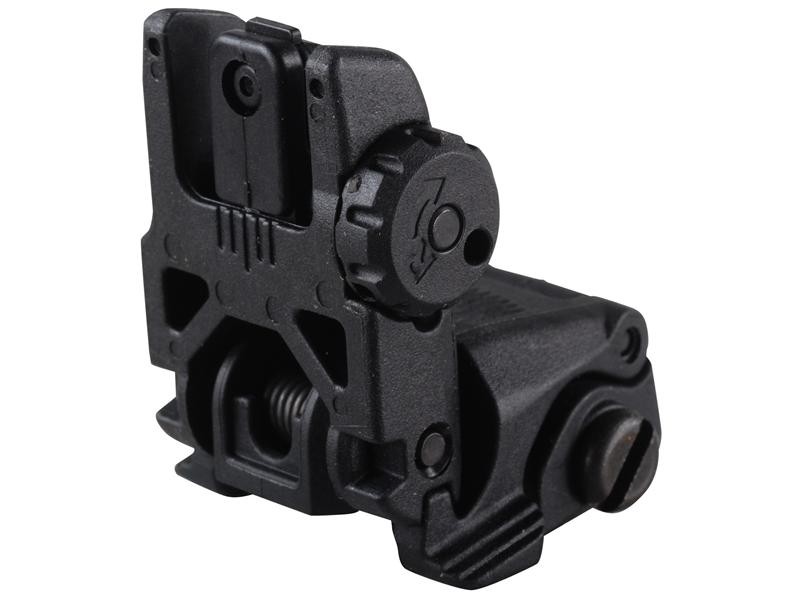 an image of the product MAGPUL MBUS Gen 2 Flip-Up Rear Sight AR-15 Polymer- BLACK - MAG248-BLK