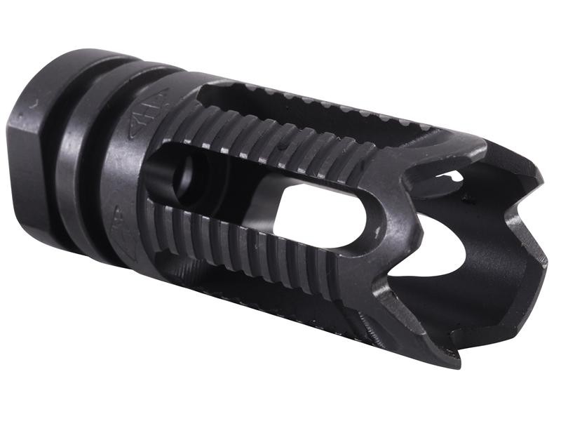 an image of the product Yankee Hill Machine AR-15 Phantom 5C2 Aggressive Flash Hider 1/2"-28 Thread- Parkerized Steel - YHM285C2