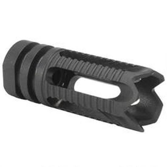 an image of the product Yankee Hill Machine AR-15 Phantom 6.8/7.62/9mm Flash Hider 1/2"-36 Thread- Parkerized Steel - YHM805C2