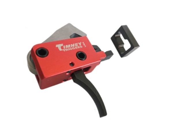 Timney Trigger AR PCC Two Stage, 2+2 lb- Curved