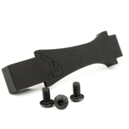 an image of the product Aero Precision AR Billet Trigger Guard W/ Aero Logo- Aluminum Black - APRH100305C