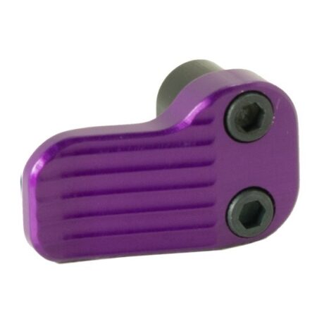 an image of the product Timber Creek AR-15 Extended Magazine Release- Anodized Purple - AR-EMR-PPA