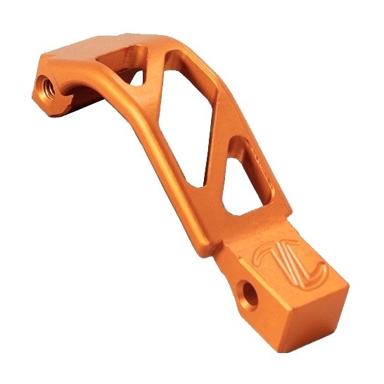 an image of the product Timber Creek AR-15 Oversized Trigger Guard- Anodized Orange - AR-OTG-OA