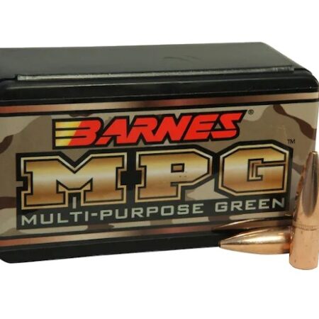 Barnes Bullets .22 Caliber (.224 Diameter) 55 Gr. MPG Frangible Hollow Point- Lead-Free- Box of 100