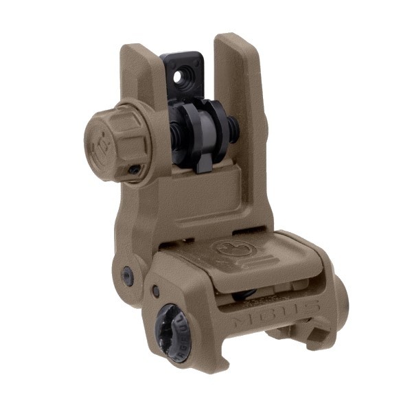 an image of the product Magpul MBUS Gen 3 Flip-Up Rear Sight Polymer- FDE - MAG1167-FDE