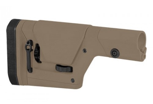MagPul Stock PRS3 Precision Rifle Adjustable AR-15/M16 And AR-10/SR25 Platforms- Synthetic- FDE