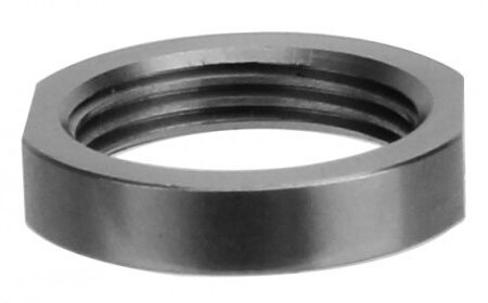 an image of the product AR10 .308 Muzzle Brake Jam Nut 5/8"x24 Pitch Threads- Stainless Steel - MAR062SS