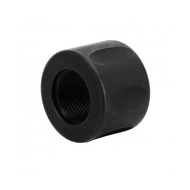 an image of the product AR15 .223/.556 Bull Barrel Thread Protector 1/2"x28 Thread with Crush Washer- Black Nitride - MAR073-N