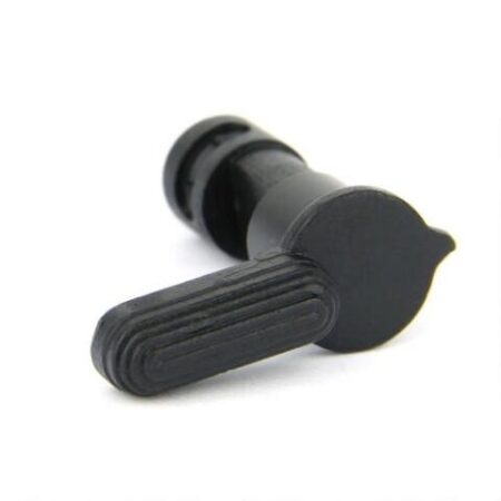 an image of the product AR15 Single Safety Selector Lever- Steel Black - MAR095-S
