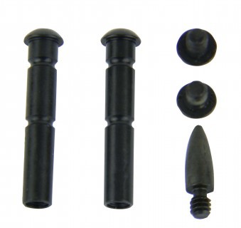 an image of the product AR15 Anti-Walk Pin Set (Made in USA)- Steel Black - MAR108
