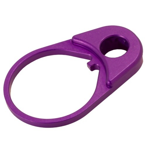 an image of the product Timber Creek AR-15 Quick Disconnect End Plate- Anodized Purple - QD-EP-PPA