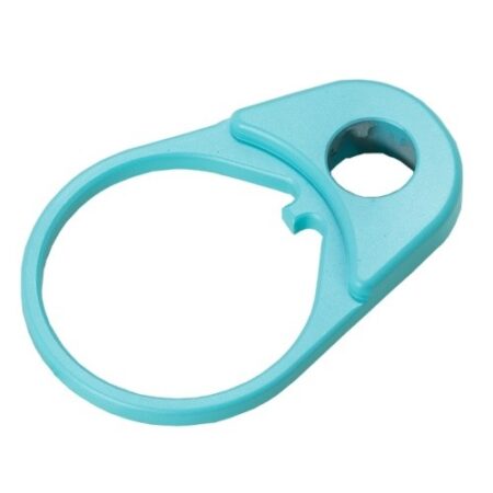 an image of the product Timber Creek AR-15 Quick Disconnect End Plate- Robin's Egg Blue - QD-EP-RE