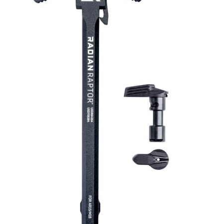 an image of the product Radian AR-15/M16 Raptor Charging Handle and Talon Safety Selector Combo- Black - R0275