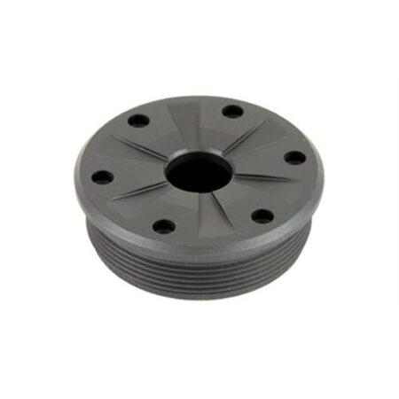 SilencerCo Omega/Hybrid .30 Cal Bravo Flat Front Cap- Steel Sniper Gray