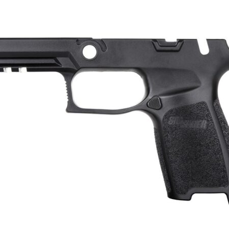 an image of the product SIG SAUER P250/P320 Grip Module Assembly, Carry, Medium, Manual Safety, 9mm, .357 Sig, .40 S&W- BLK- 8900029