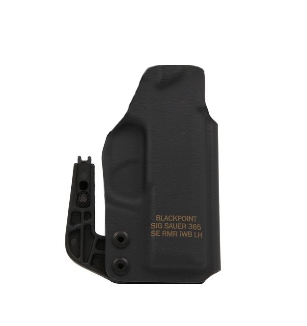 Black Point Tactical Sig Sauer P365 Appendix Carry IWB Optic Ready Holster- Left Hand- Black