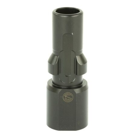 SilencerCo 9mm Luger 3 Lug Muzzle Adaptor 5/8x24" - Black