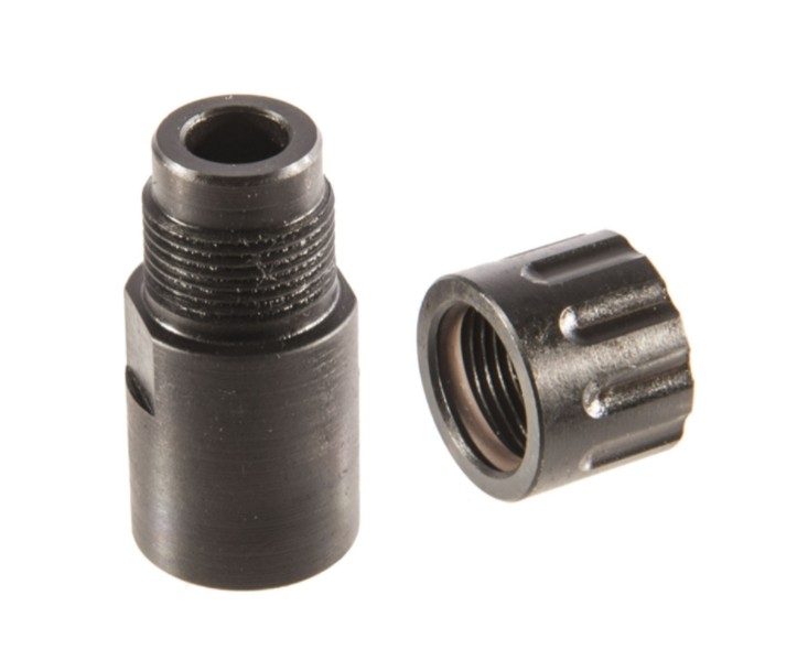 SilencerCo Delta Adapter Walther P22 1/2x28"- Steel Black