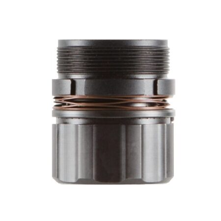 Dead Air Key-Mo Muzzle Device Adapter for Nomad/SilencerCo Omega- Black