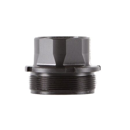 Dead Air Xeno Adapter 1-3/8x24" LH Thread- Matte Black