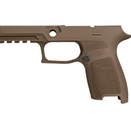 an image of the product SIG SAUER P250/P320 Grip Module Assembly, Compact, Medium, 9mm, .357 Sig, .40 S&W- Coyote- GRIP-MOD-C-943-M-COY
