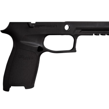 an image of the product SIG SAUER P250/P320 Grip Module Assembly, Carry, Medium, 9mm, .357 Sig, .40 S&W- Black- GRIP-MOD-CA-943-M-BLK