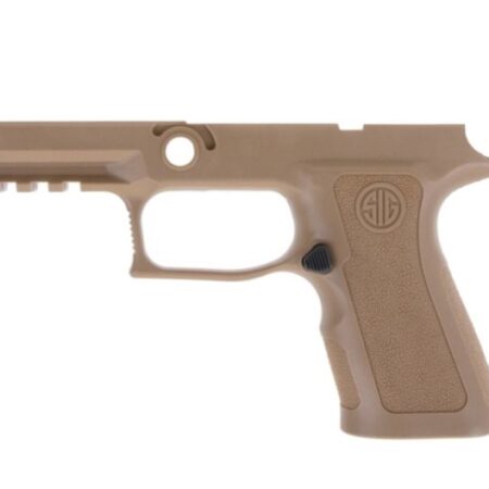 an image of the product SIG SAUER P320 X- Series Grip Module Assembly, Carry, Small, 9mm, .40S&W, .357 Sig- Coyote- GRIP-MODX-CA-943-SM-COY
