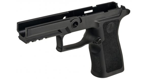 an image of the product SIG SAUER P320 X- Series Grip Module Assembly, Carry, Medium, 9mm, .40 S&W, .357 Sig- BLK- GRIP-MODX-CA-943-M-BLK