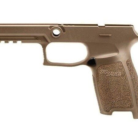SIG SAUER P250/P320 Grip Module Assembly, Carry, Large, 9mm, .357 Sig, .40 S&W- Coyote