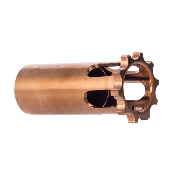 Rugged Suppressors Obsidian Replacement Piston 1/2x28 Thread- Steel Copper Finish