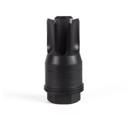 SIG SAUER Clutch-Lok QD Flash Hider 5.56 NATO 1/2x28" 90 Degree Shoulder- Steel Matte Black