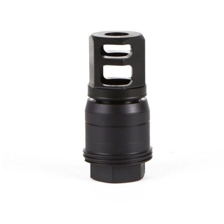 SIG SAUER Clutch-Lok QD Muzzle Brake 5.56 NATO 1/2x28" 90 Degree Shoulder- Steel Matte Black